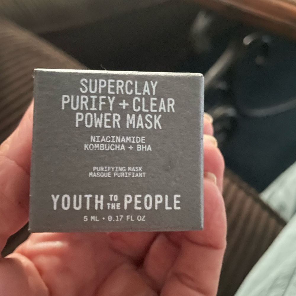 Youth To The People SuperClay Purify and Clear Power Mask